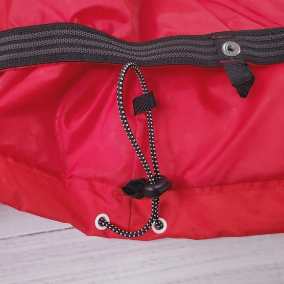 Adidas 10K Riding Jacket Mens XL Navy Red Hooded Windbreaker Snowboard Gorpcore - Picture 11 of 16